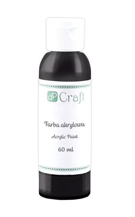 Akryyliväri 60ml DPC - musta