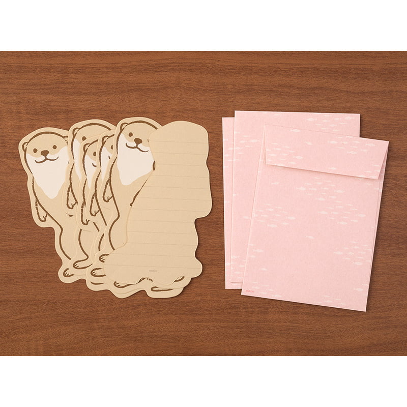 Letter writing set Midori - Otter