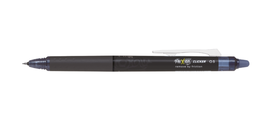 Pyyhittävä mustekynä Pilot - Frixion Point Clicker 0,5 blackblue