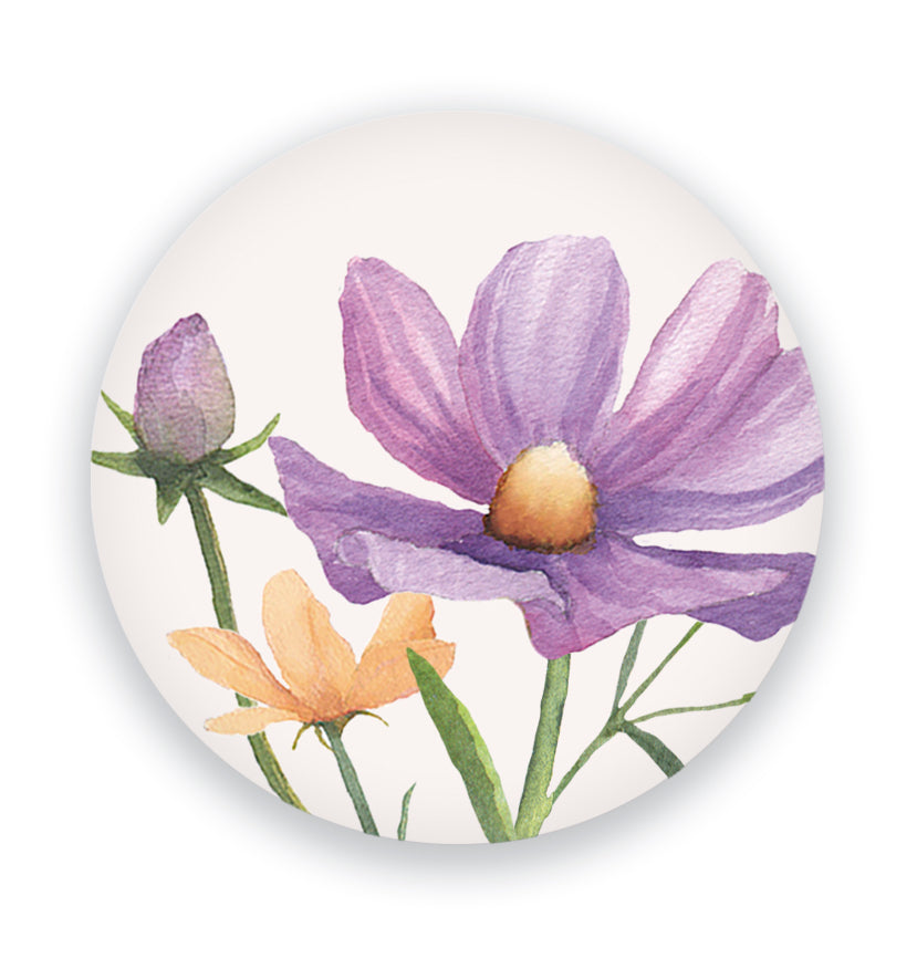 Magnet Henna Adel M - Lilac flowers dream garden