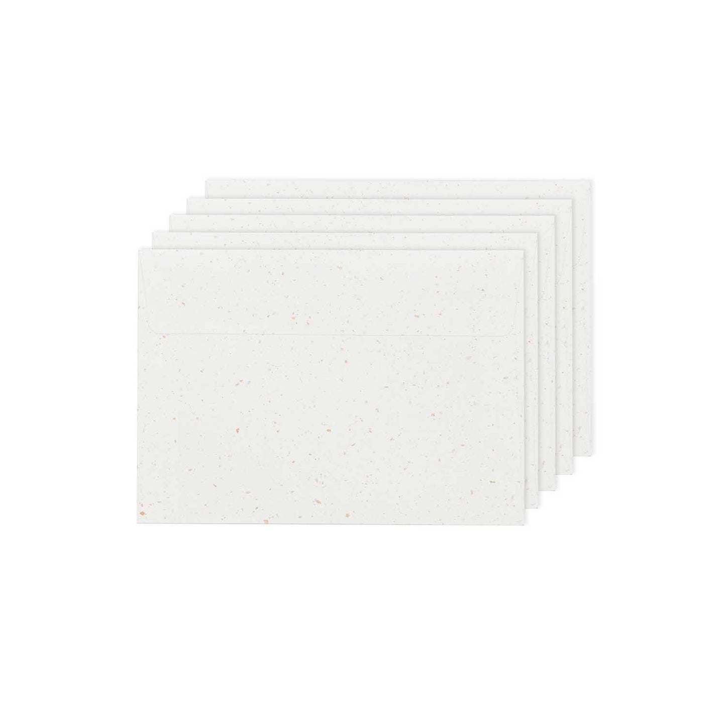 Envelope C6 Rico Design - Off-white Rose Gold, 5 pcs