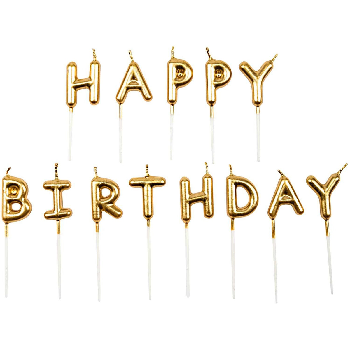 Cake candles Rico Design - Happy Birthday