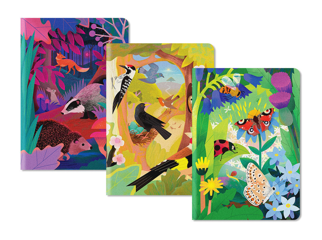 Booklet pack A5 Ohh Deer - British Wildlife