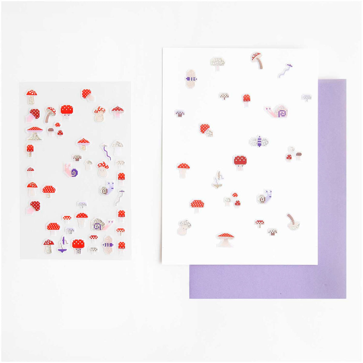 Sticker set Paper Poetry - Shrooom