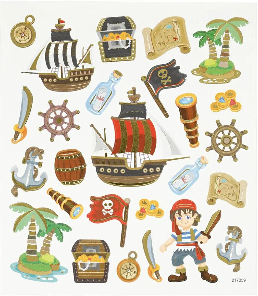Sticker sheet Creativ Company - Pirate