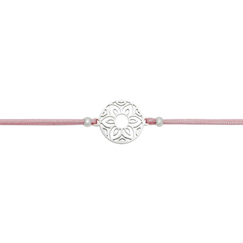 Rannekoru HCA Be Happy - Mandala of love, silver