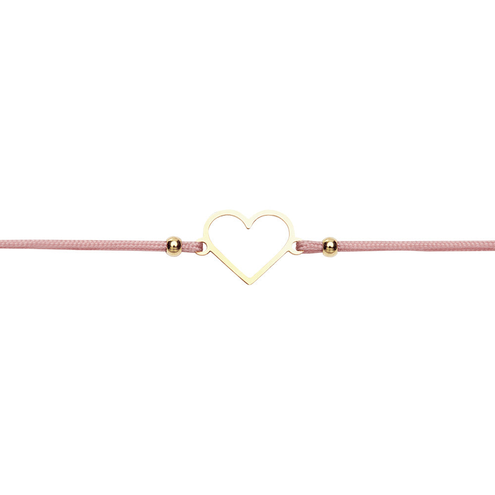 Rannekoru HCA Be Happy - Heart, gold