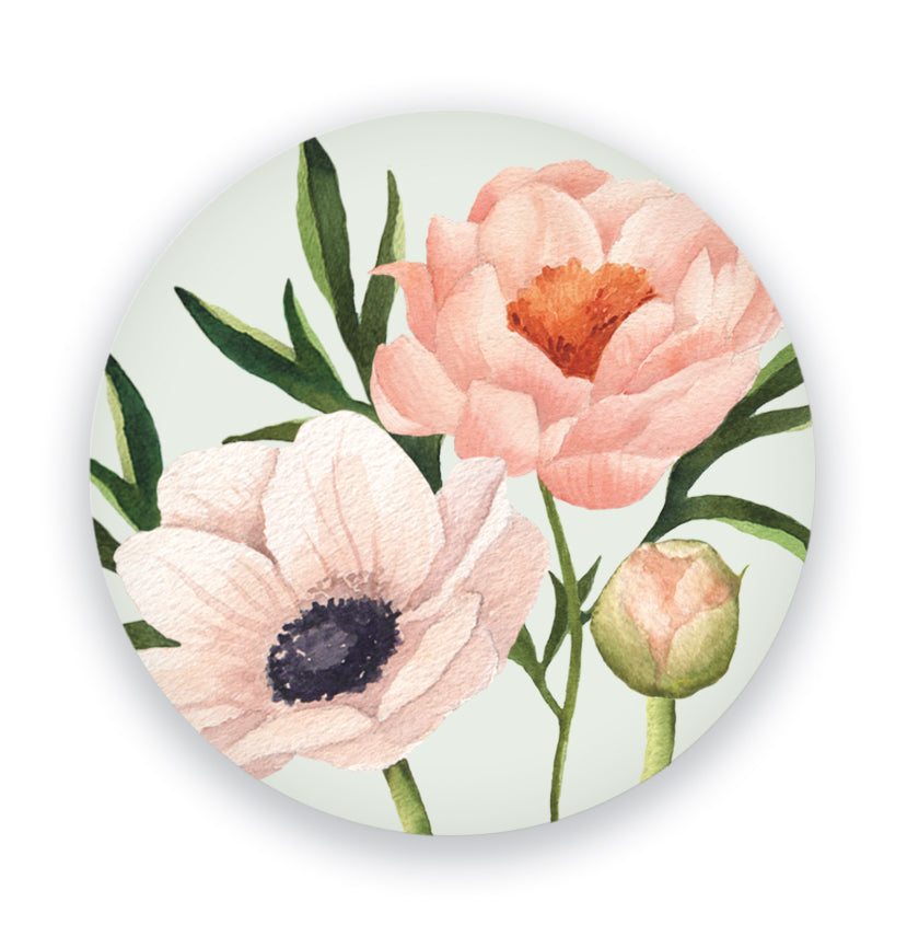 Magnet Henna Adel M - Pink flowers dream garden