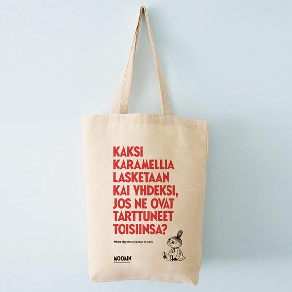 Kangaskassi Muumi - Kaksi karamellia