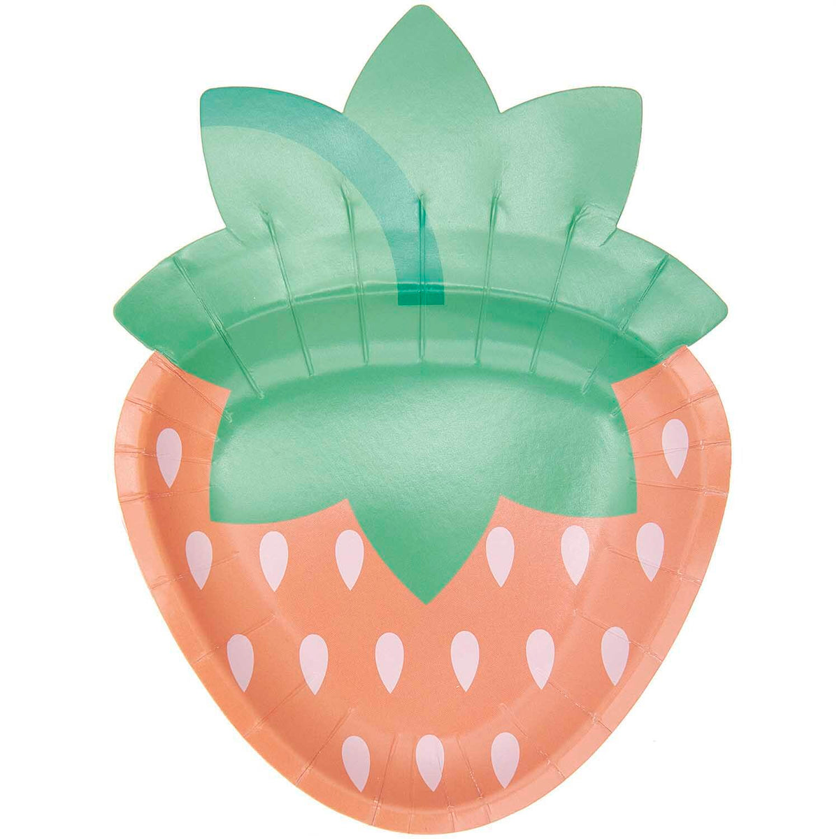 Cardboard plate 8pcs Rico Design - Strawberry