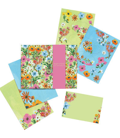 Stationery set Roger La Borde - Flower Field