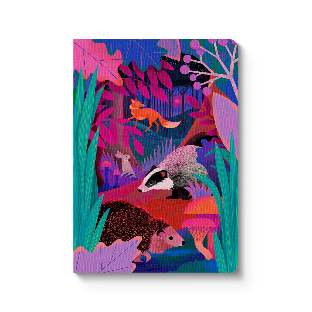 Notebook A6 Ohh Deer - British Woodland