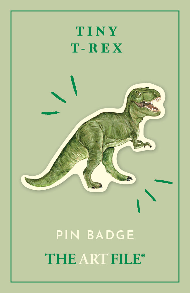 Pinssi Art File - T-rex