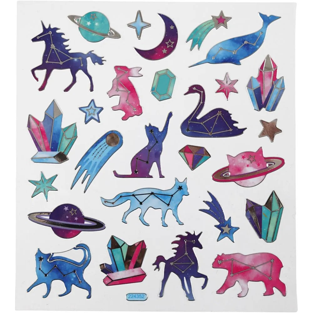 Sticker sheet Creativ Company - Zodiac animals