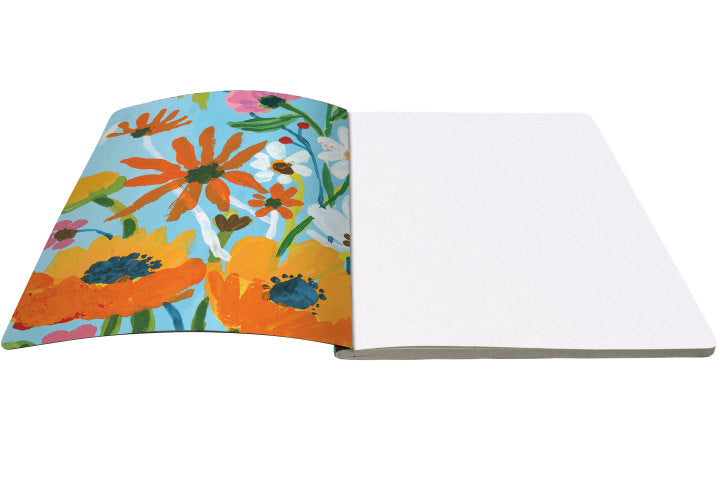 Notebook A4 Soft Roger La Borde - Flower Field