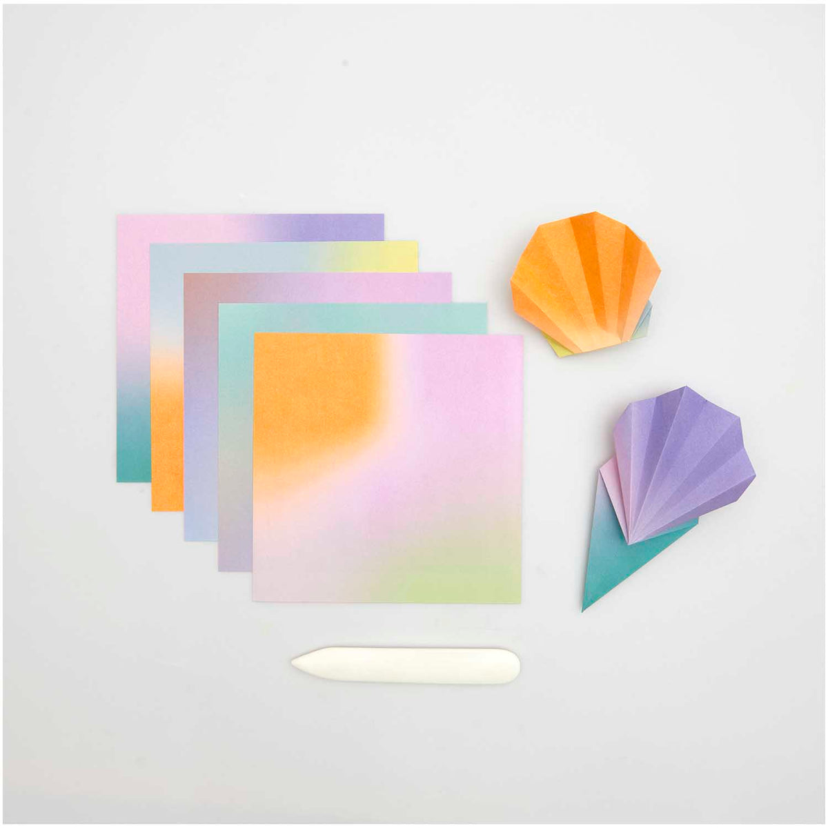 Origami paper, 100 pcs Rico Design - Blurry Gradient