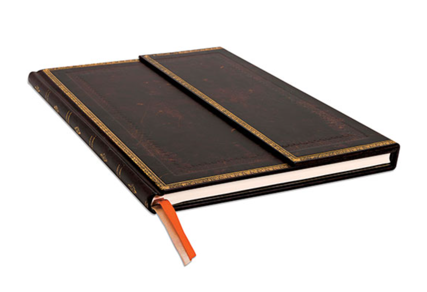 Muistikirja Paperblanks - Black Moroccan, Grande unlined