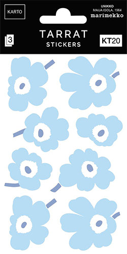 Tarra Marimekko - Unikko vaaleansininen