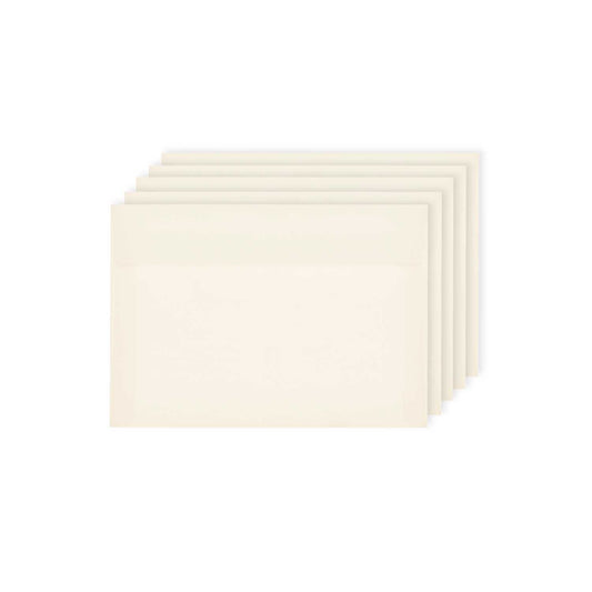 Kirjekuori C6 Rico Design - Ivory, 5kpl
