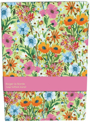 Notebook A4 Soft Roger La Borde - Flower Field