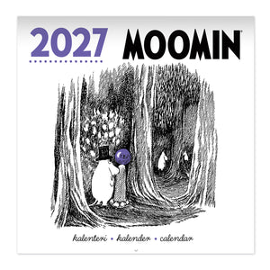 Seinäkalenteri 30x30 2027 Putinki Muumi