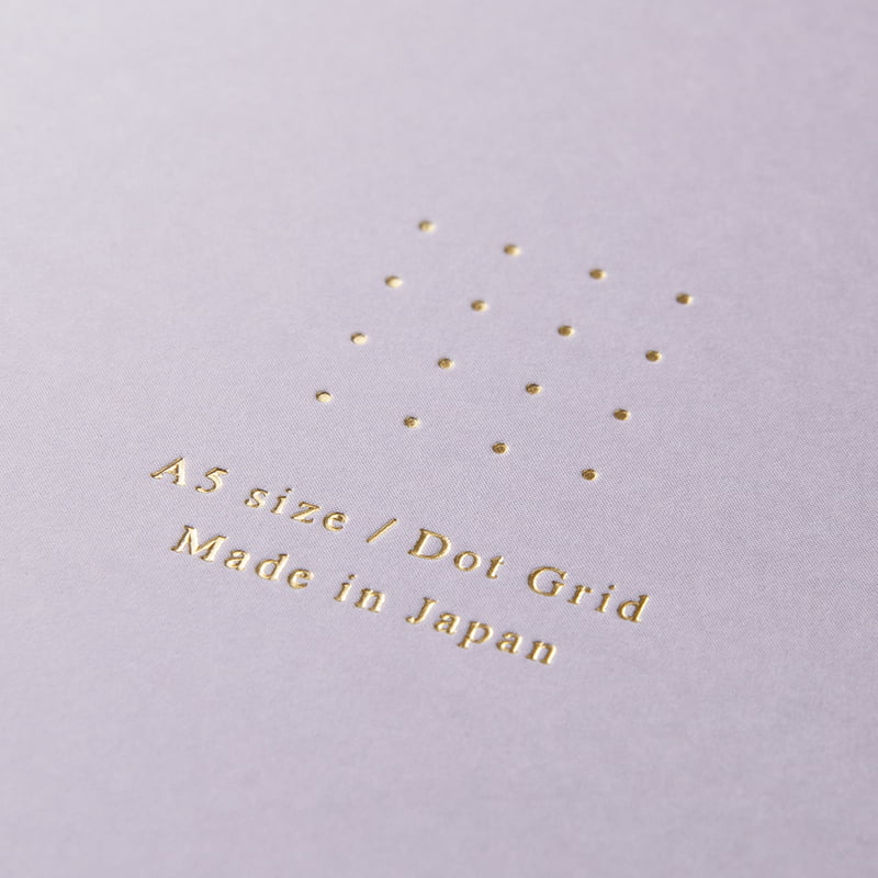 Midori Dot Notebook - Purple