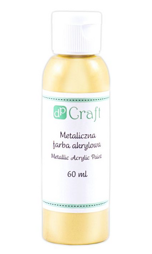 Akryyliväri 60ml DPC  - kulta