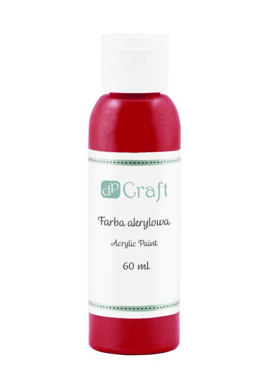 Acrylic paint 60ml DPC - carmine red