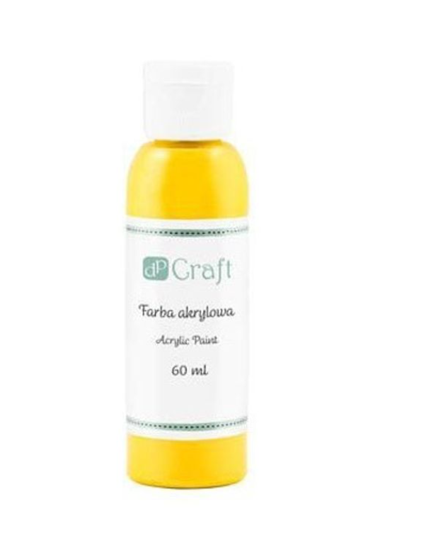 Acrylic paint 60ml DPC - medium yellow