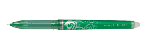 Pyyhittävä mustekynä Pilot - Frixion Point 0,5 green