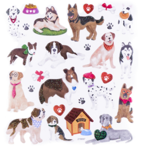 Sticker sheet DPC - Dogs