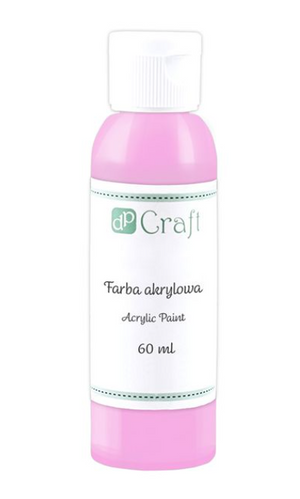 Akryyliväri 60ml DPC - vaaleanpunainen