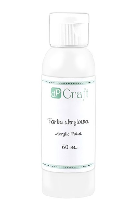 Akryyliväri 60ml DPC  - valkoinen