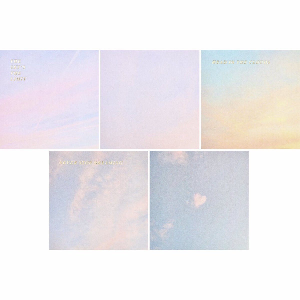 Sticky Notes Paper Poetry - Sky is the limit