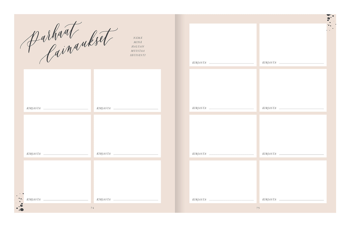 Reading diary - All my books 2