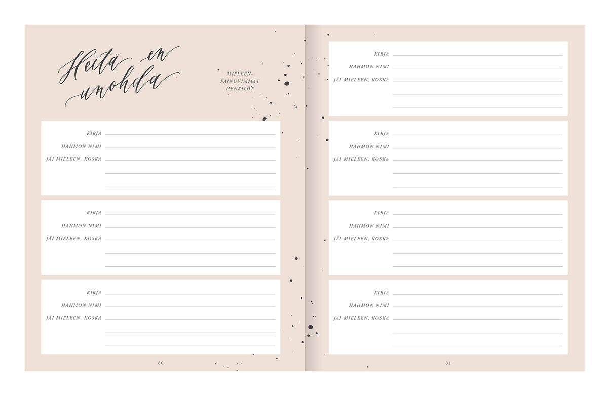 Reading diary - All my books 2