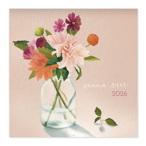 Wall calendar 20x20 cm 2026 Putinki Adel