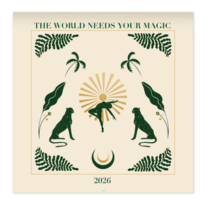 Wall calendar 20x20 cm 2026 Putinki Uhana