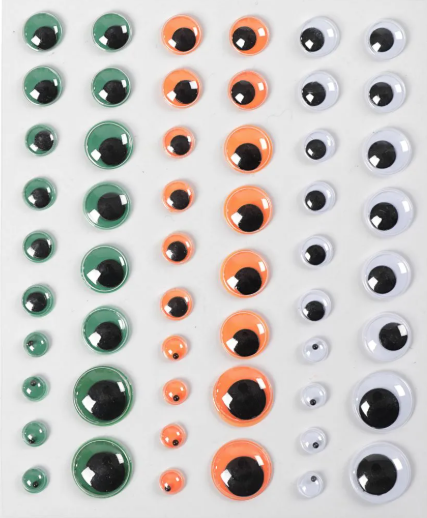 Sticker sheet Creativ Company - Moving eyes colored
