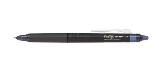 Pyyhittävä mustekynä Pilot - Frixion Point Clicker 0,5 blackblue