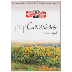 Canvas pad A4 280g Koh-i-noor
