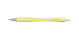 Gel pen Pilot - G2 0.7 Pastel Yellow