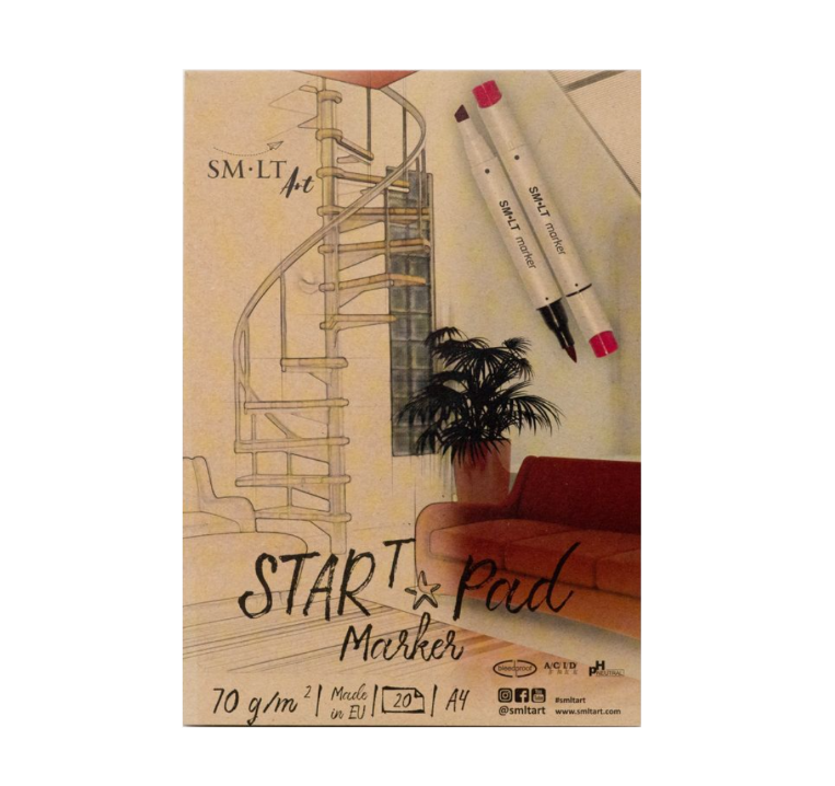 Marker pad A4 SMLT StarT - Marker 75g