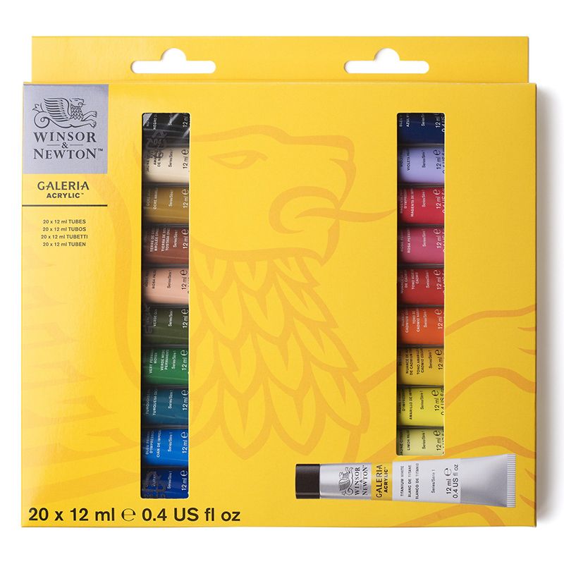 WN Galeria acrylic paint assortment - 20x12ml