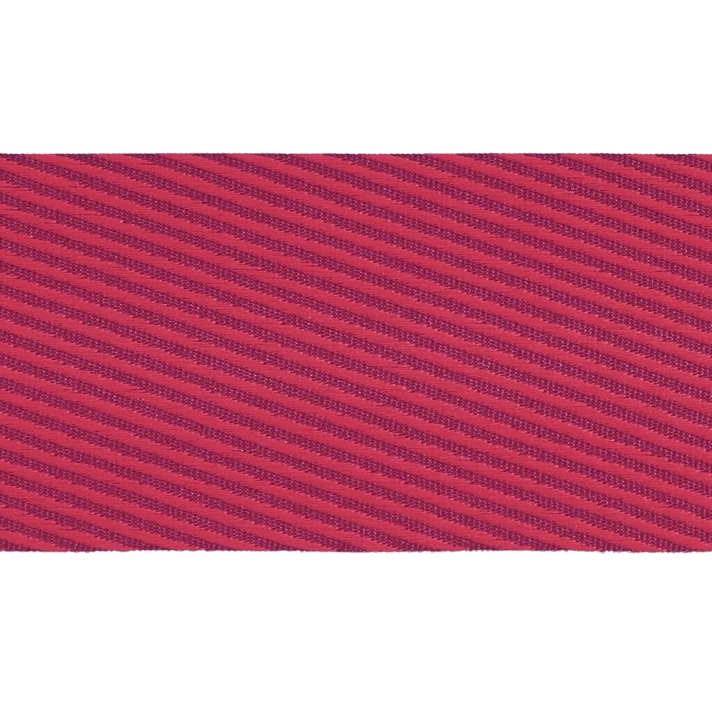 Gift Ribbon Paper Poetry - Stripes Diagonal Red