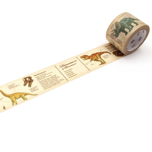 Decorative tape MT - Encyclopedia Dinosaur