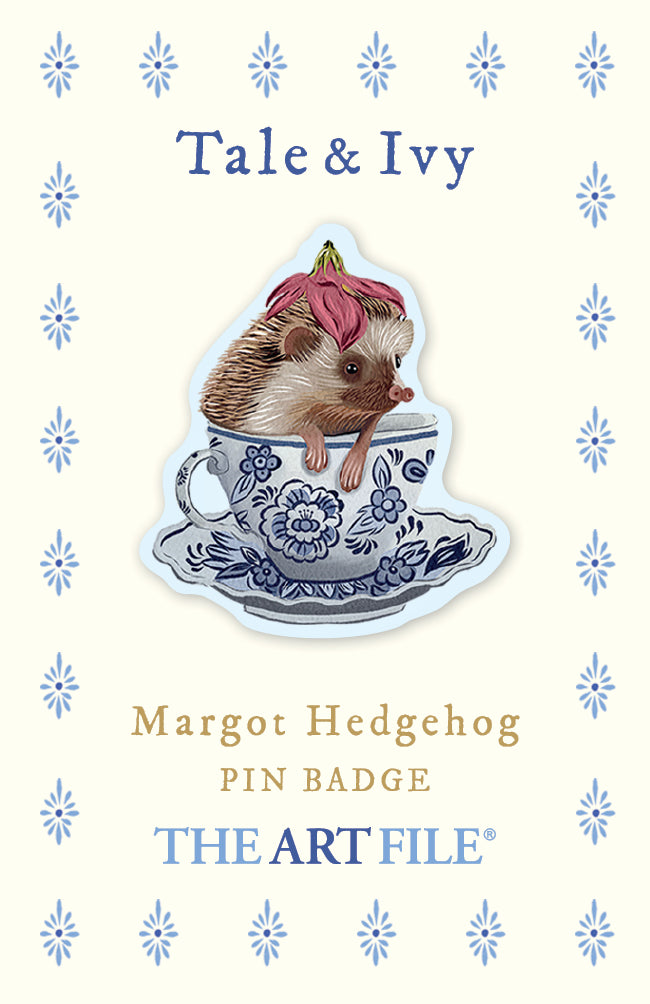 Pinssi Art File - Hedgehog