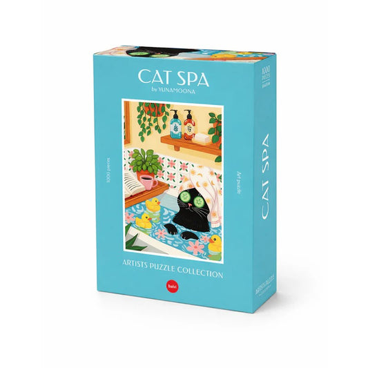 Palapeli Balvi 1000 palaa - Cat spa