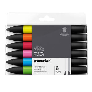 WN Promarker Vibrant tones 6-assortment