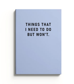 Notebook A5 Ohh Deer - Things that I need to do, Perfectbound